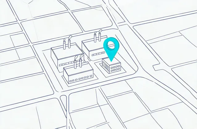 Map illustration for the engineering contact desk