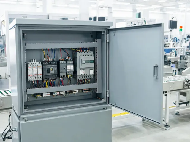 Automated production control cabinet